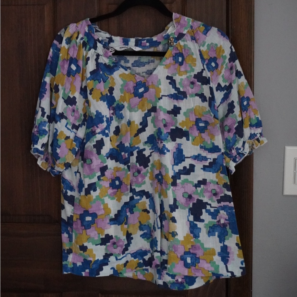 Floral T-shirt Blouse